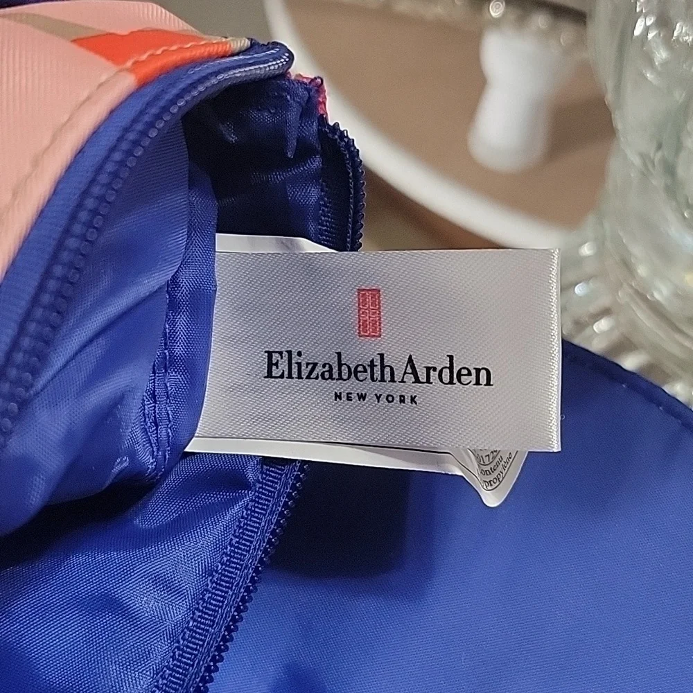 Shoshanna For Elizabeth Arden Cosmetic Makeup Toiletries Travel Bag